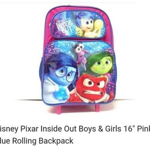 New Inside Out 1  Rolling Backpack